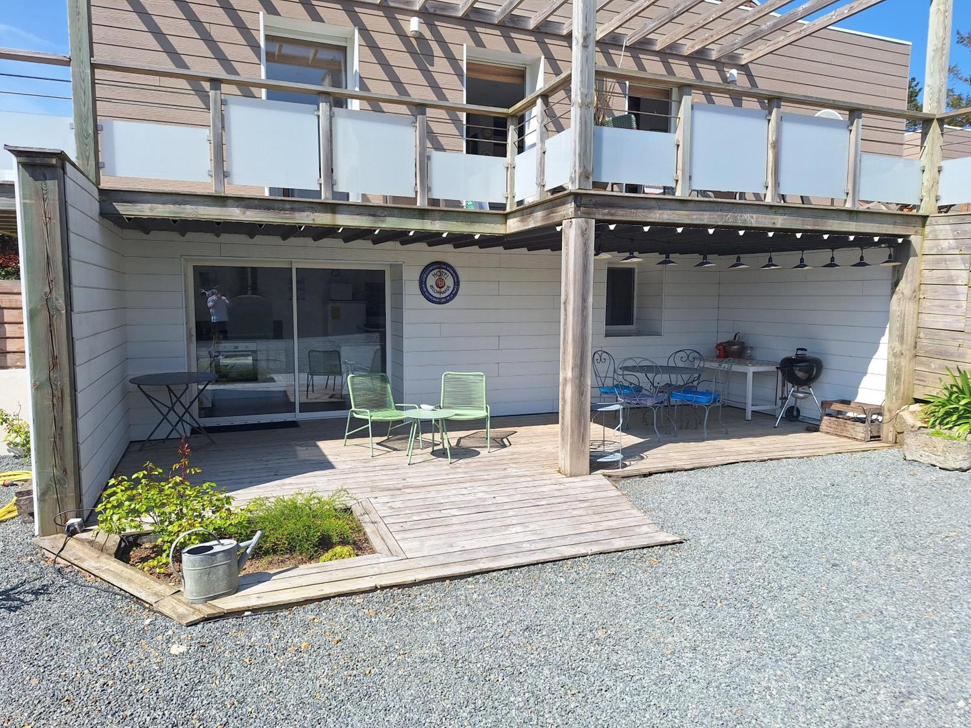 Appartement Moderne Avec Terrasse - Proche Mer Agon-Coutainville Exterior foto