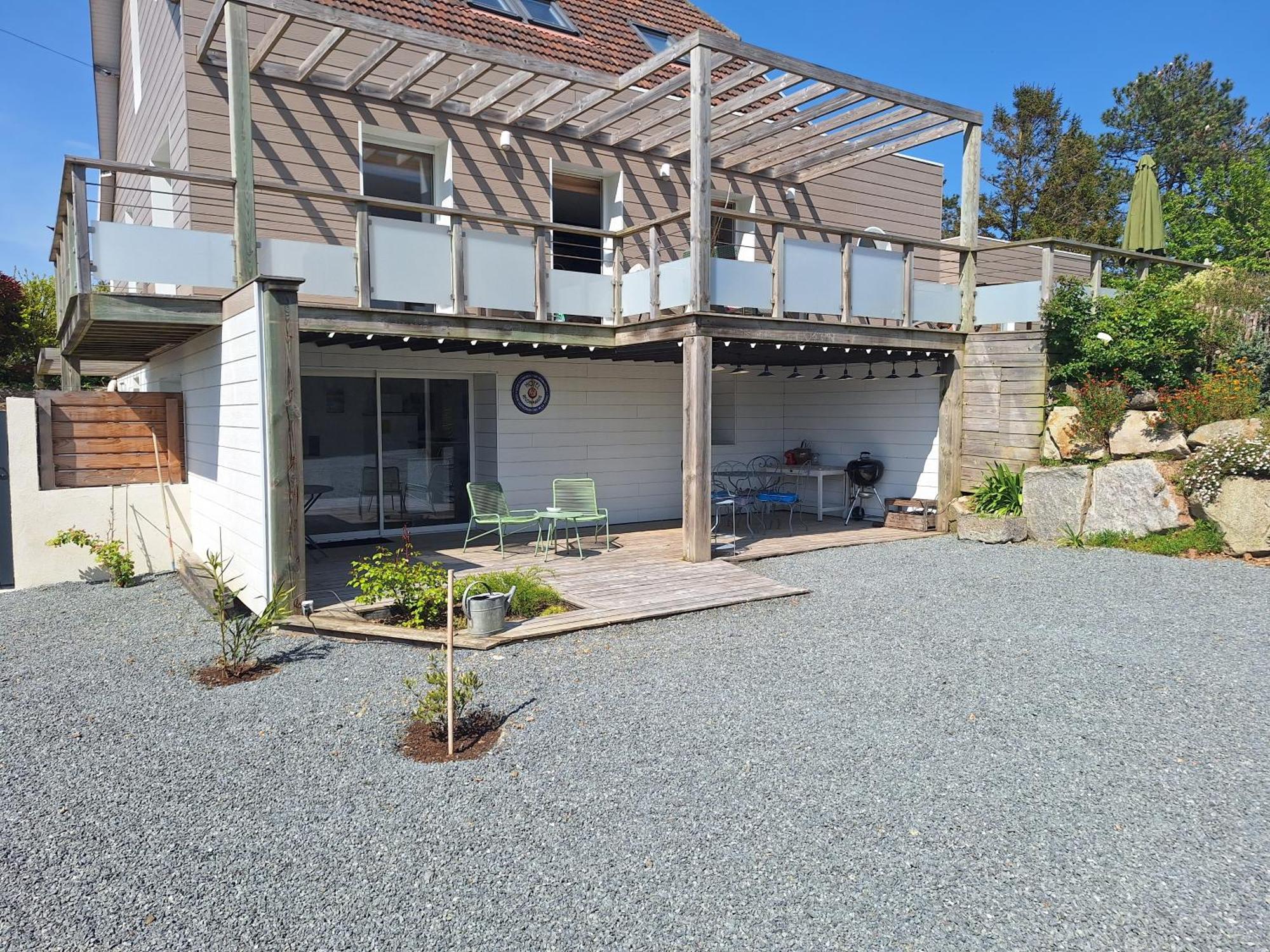 Appartement Moderne Avec Terrasse - Proche Mer Agon-Coutainville Exterior foto